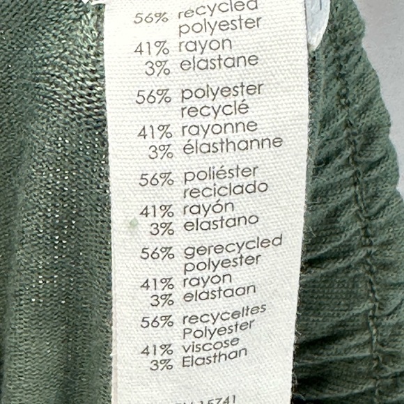 PJ Salvage Elastic Waist Lounge Sleep Pants - Sage Green - RZRLP - Picture 6 of 9